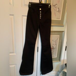 J Brand Black Flare Pants